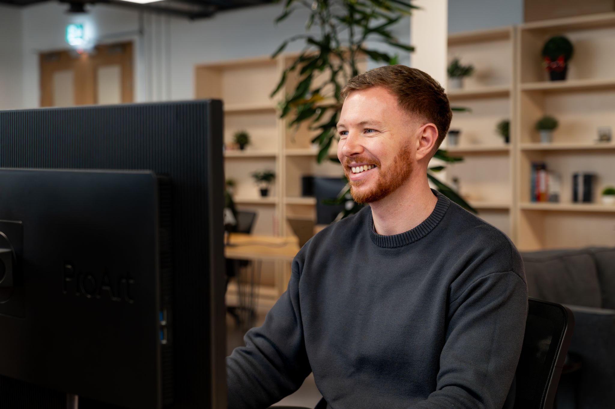 A Rooftop Twenty Two designer at work in the Dublin studio