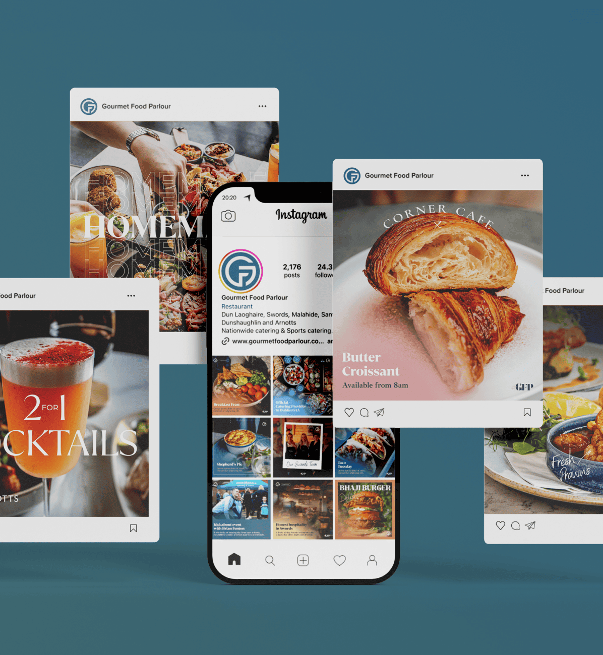 Gourmet Food Parlour, Solution