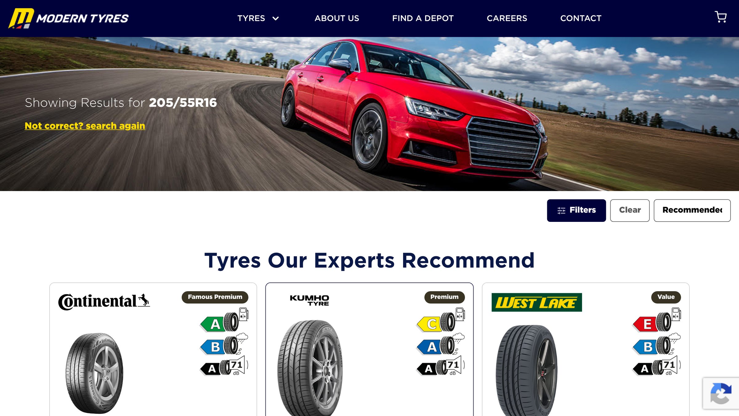 Modern Tyres, Solution