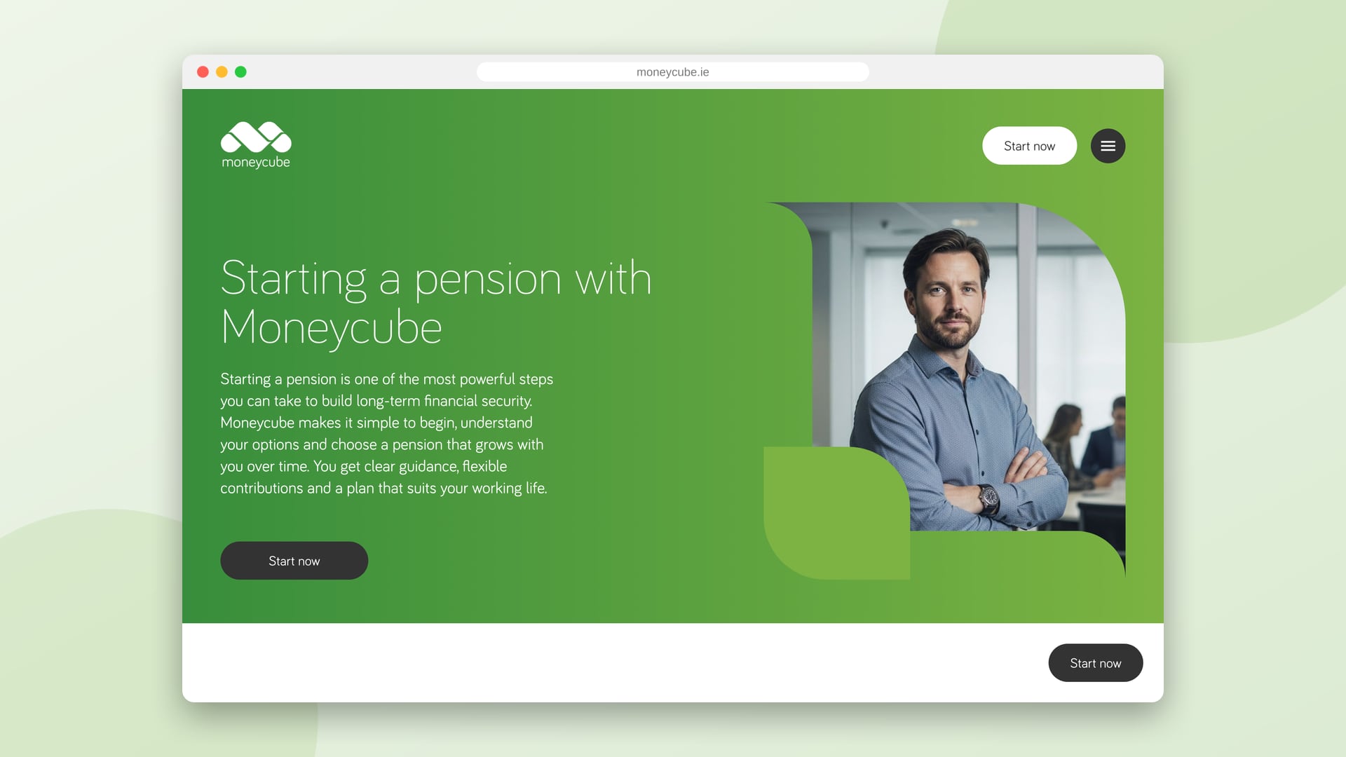 Moneycube pensions